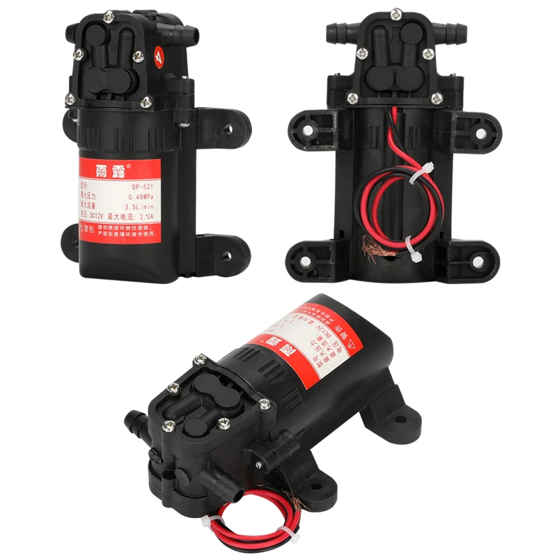 12V 70PSI 3.5L/min Agricultural Electric Water Pump Micro High Pressure Diaphragm Spray Car Wash 12 V electric water pump,water pump