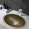 Stainless Steel Bathroom Basin Rust-Proof Antique Washbasin  Durable Hand Sink  Seamless Sink Unit 1