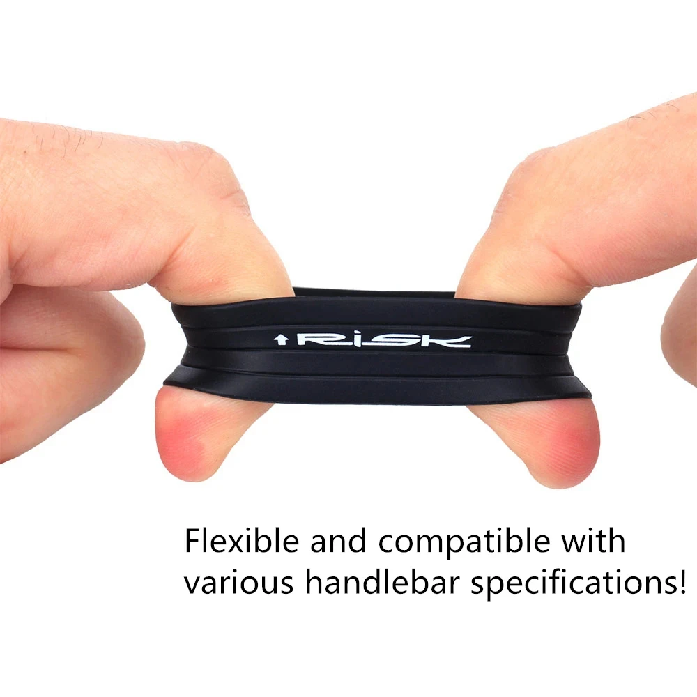1Pair Silicone Cycling Handlebar Tape Fixing Sleeve Ring Anti-skip Waterproof Plugs Protective Cover Bike Rubber Road Hand bike handlebar tape,bicycle accessories