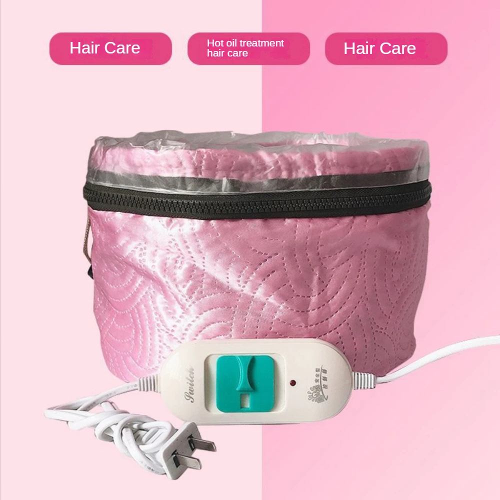 Hair Mask Heating Cap Hair Nursing Treatment Cap Salon Hairdressing Care Thermal Heat Nursing Hat Steamer