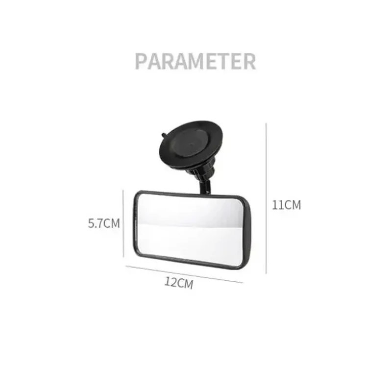 Universal Car Baby Mirror 360&deg;suction cup type Car Back Seat Baby View Mirror Adjustable Auxiliary Rear View car rearview mirror car baby mirror