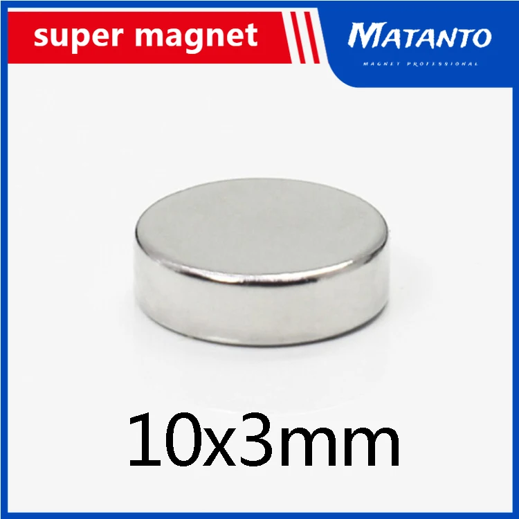 

20/30/50 pcs Permanent NdFeB Super Strong Powerful Magnets 10x3 mm N35 Round Magnets 10x3mm Neodymium Magnet Dia 10*3 mm