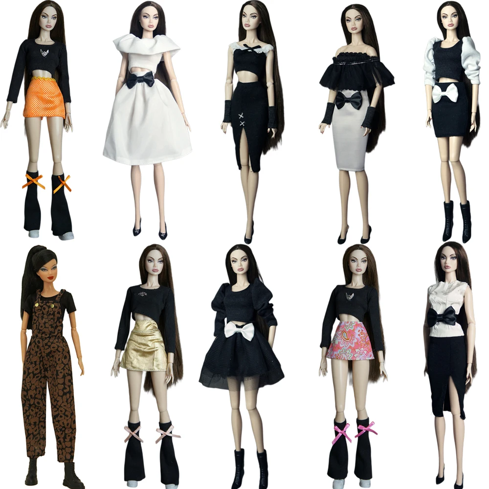 11.5 Inch DollDoll Clothes 29CM Doll Outfits 1/6 Dolls Accessories For 11.5-inch Doll Office Casual Wear 27 CM Doll Shoes Toy J