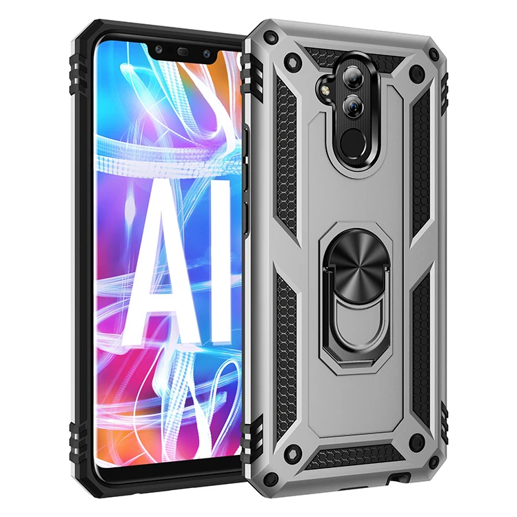 Shockproof Case for Huawei Mate 20 Lite Case Cover Military Armor Drop Protective Ring Holder Magnet Phone Case Mate20 Lite 3