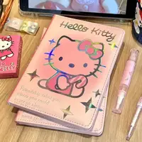1pcs A6 Cute Notebook Cute Cat Kitty Diary Student Notes Coloring Page book Cartoon student Stationery
