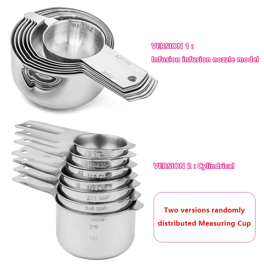 Stainless Steel Measuring Cup and Spoons 2