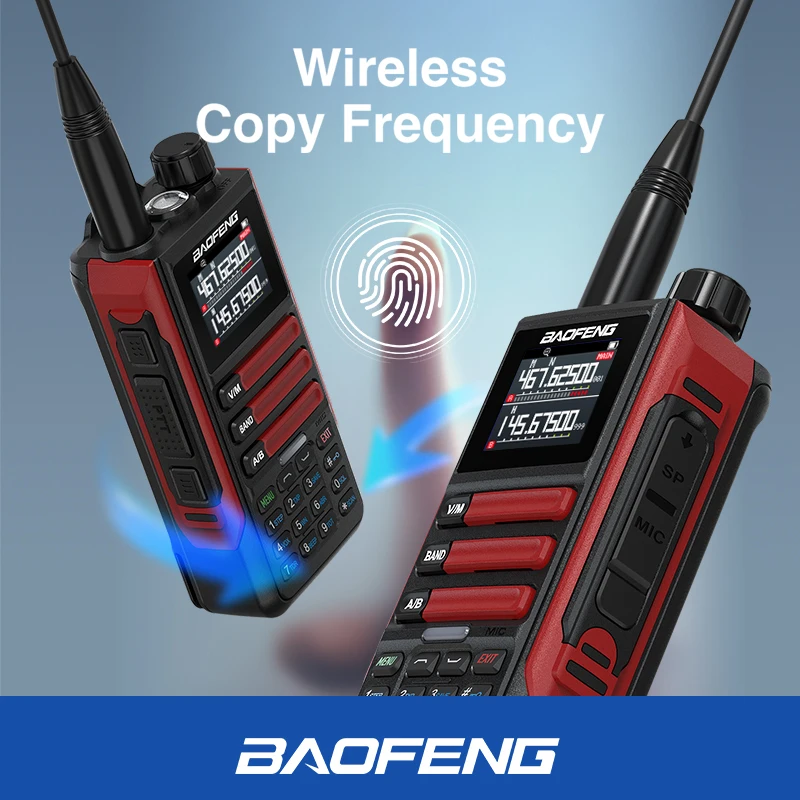 Baofeng UV16M V2 15W Walkie Talkie Frequency replication Six Band With Type-C Cable Upgraded UV9R UV16 Plus AM FM Two Way Radios 5