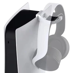 DualSense Controller and Headset Stand - Sleek Display Holder for PS5 Console Accessories (Clear)