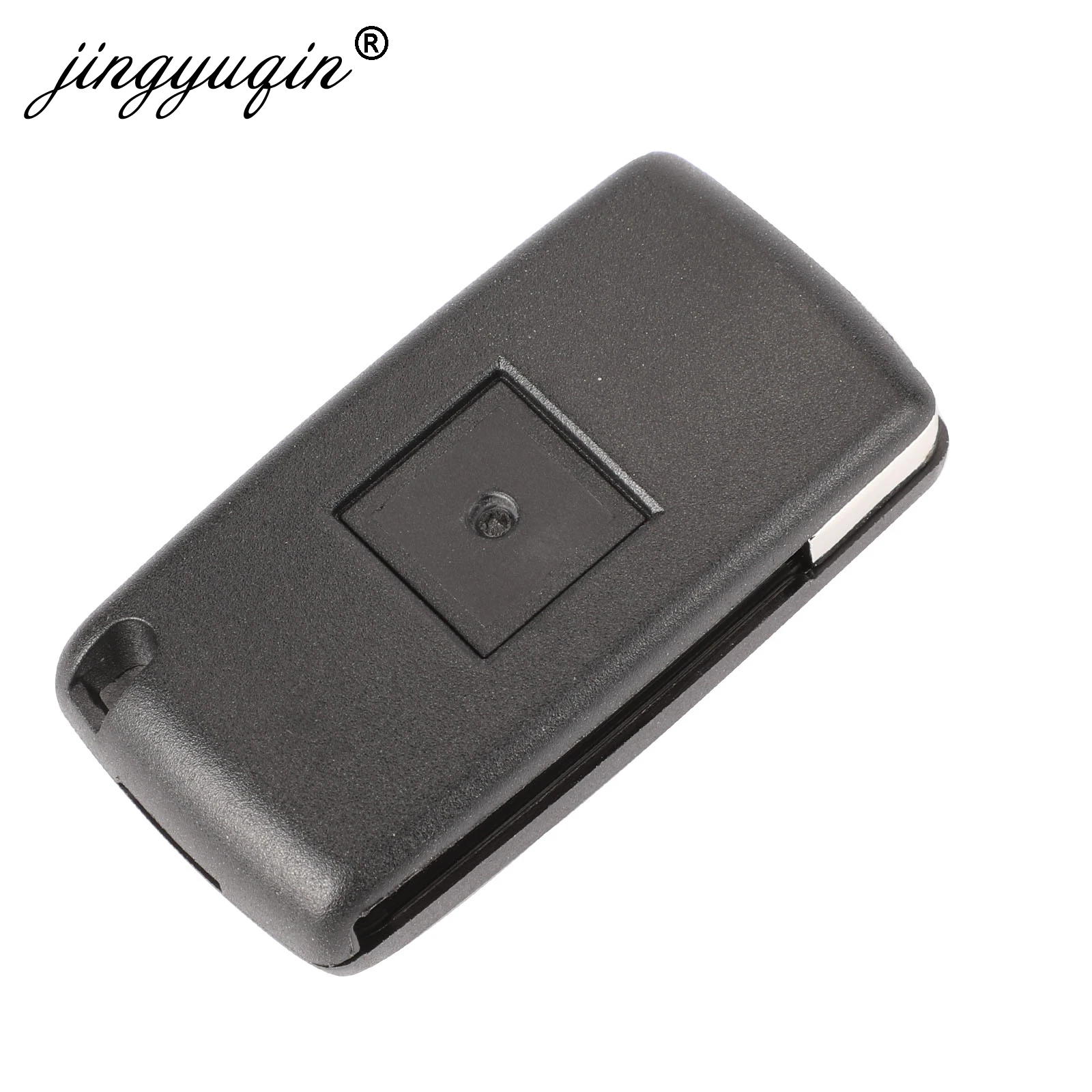 jingyuqin VA2/HCA Uncut Blade 4 Butttons Car Key Shell Flip Floding Fob for Peugeot 1007 CE0523 Remote Fob Remote Key Case car key shell key shell