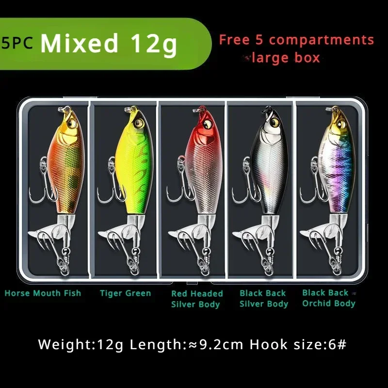 5-Piece Floating Fishing Lures 4