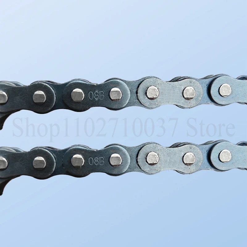 1PCS Industrial Drive Chain 0.5-5 Meter Carbon Steel Short Pitch Roller Chain 04C 06B 08B 10A 12A 06B-2 08B-2 10A-2