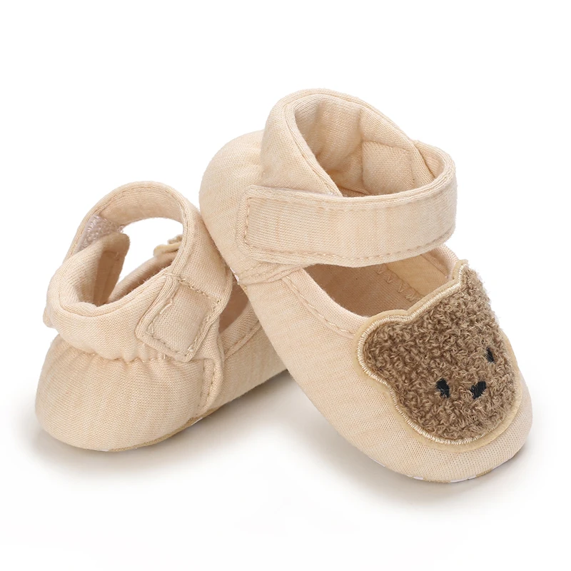 Newborn Cartoons Baby Socks Shoes Boy Girl Star Toddler First Walkers Booties Cotton Comfort Soft Anti-slip Warm Infant Shoes