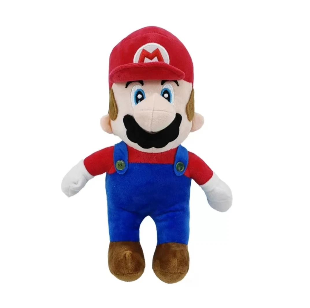 18-25CM Anime szuper Marián bros luigi Plüss Babaarcú de nem okos nő Műkődés Számtan dekorációs children's  Csapágybélés Lágy Töltött toys szülinapi ajándékok