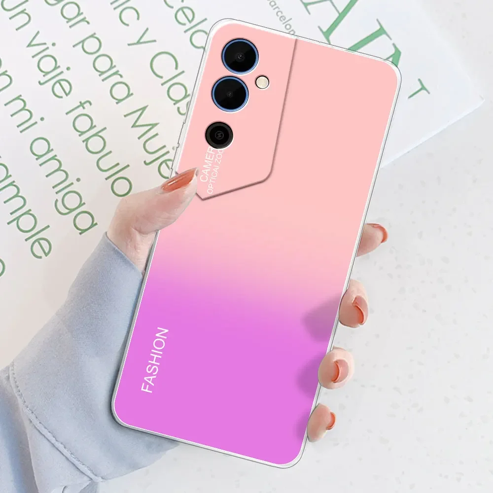 Clear Soft Silicone TPU Phone Case with Bumper Protection for Tecno Pova Neo Series