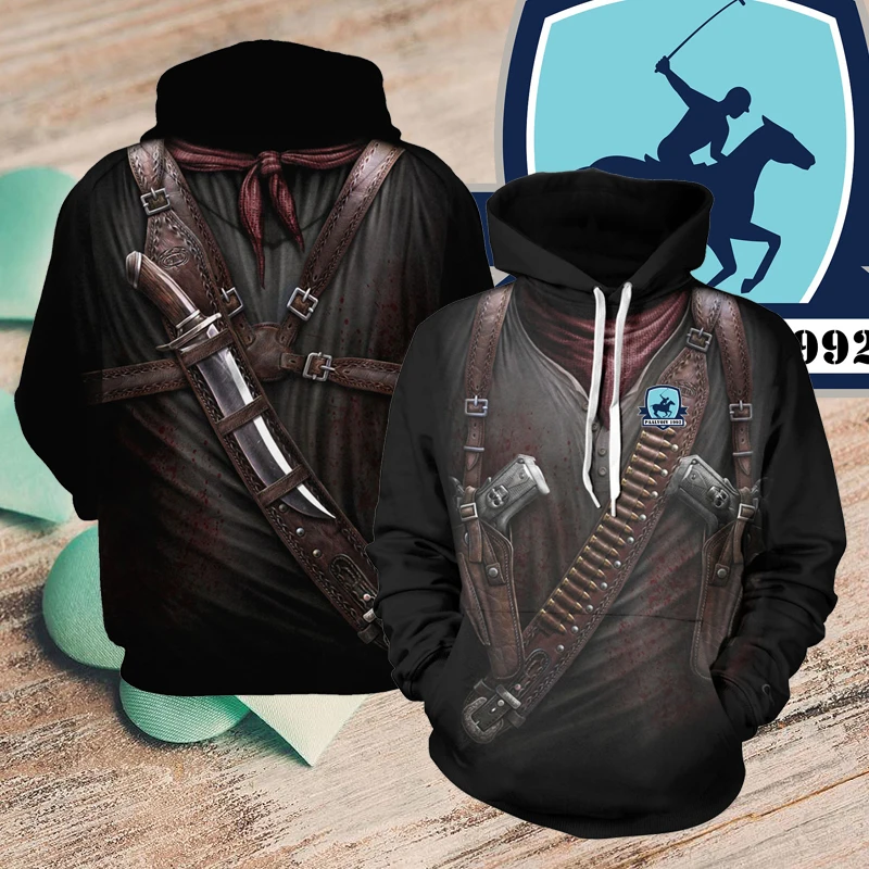 

New 3D Printed Hoodie Skull Men's Street Sweatshirt Fitness Top