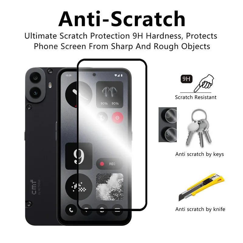 Ultra-Thin Front Glass Screen Protector Lens Film