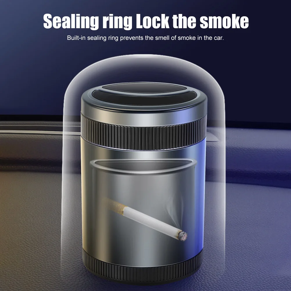 Car Ashtray Automatic Intelligent Induction Open &Amp; Close Universal Car Accessories Cigar Ash Tray