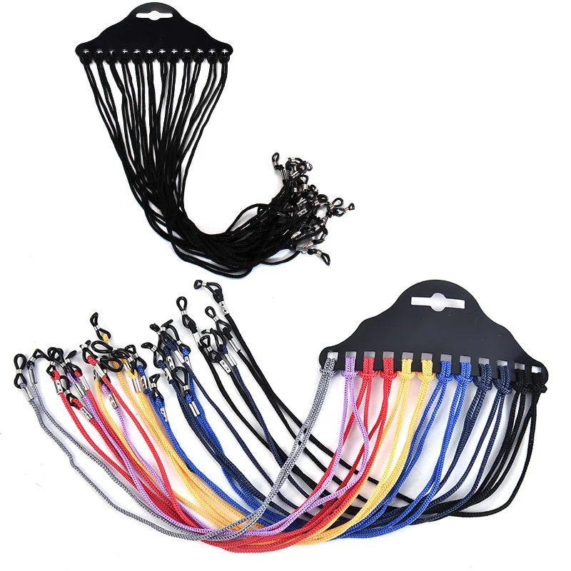

12pcs/lot Adjustable Neck Cord Strap String Landyard Holder For Eyeglass Glasses Sunglasses Random Color