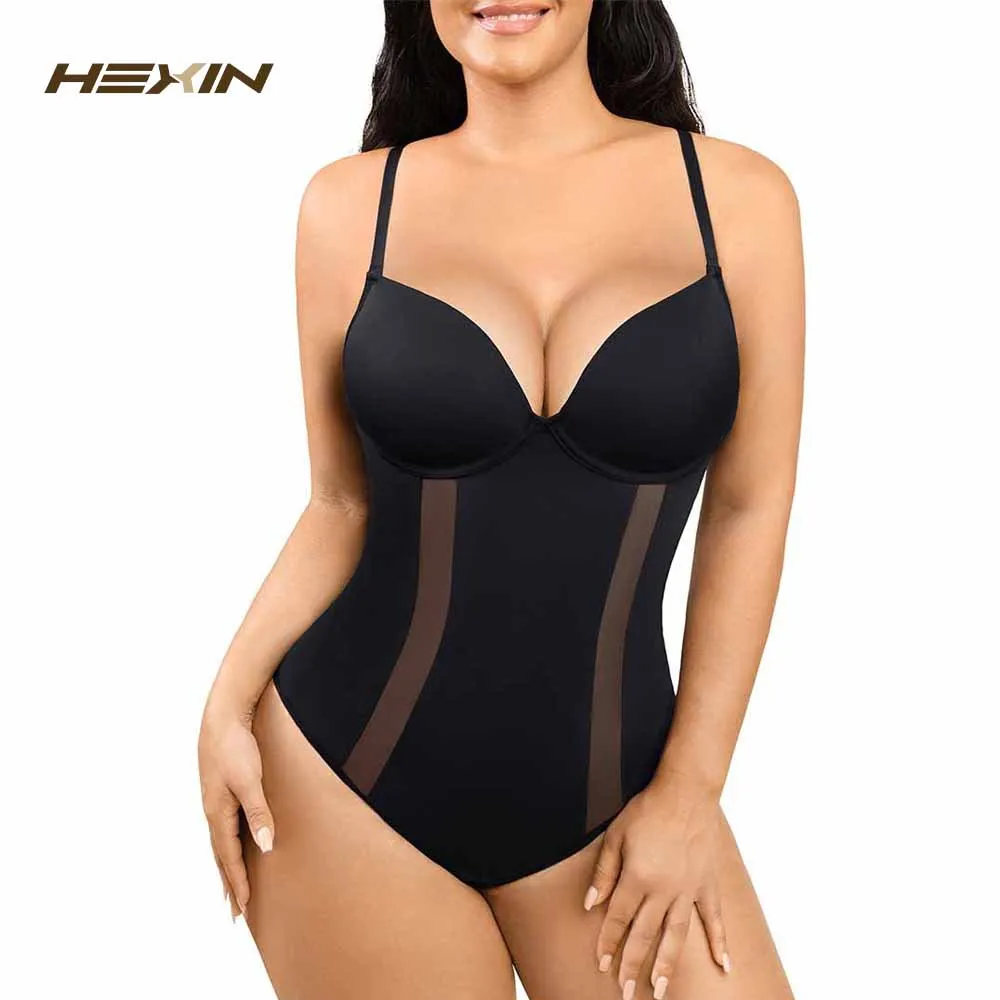 

Fajas Colombia Sexy Backless Bodysuit Thong Shapewear Waist Trainer Body Shaper Seamless Slimming Underwear