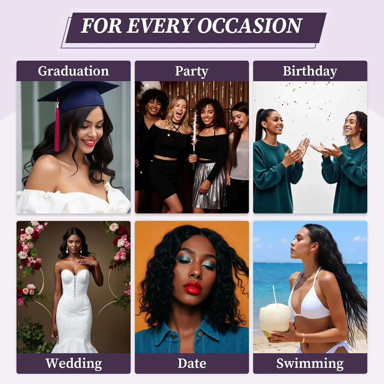 24 Inch Headband Wig Long Wavy Headband Wigs for Black Women 200% Density Human Hair None Lace Front Wigs