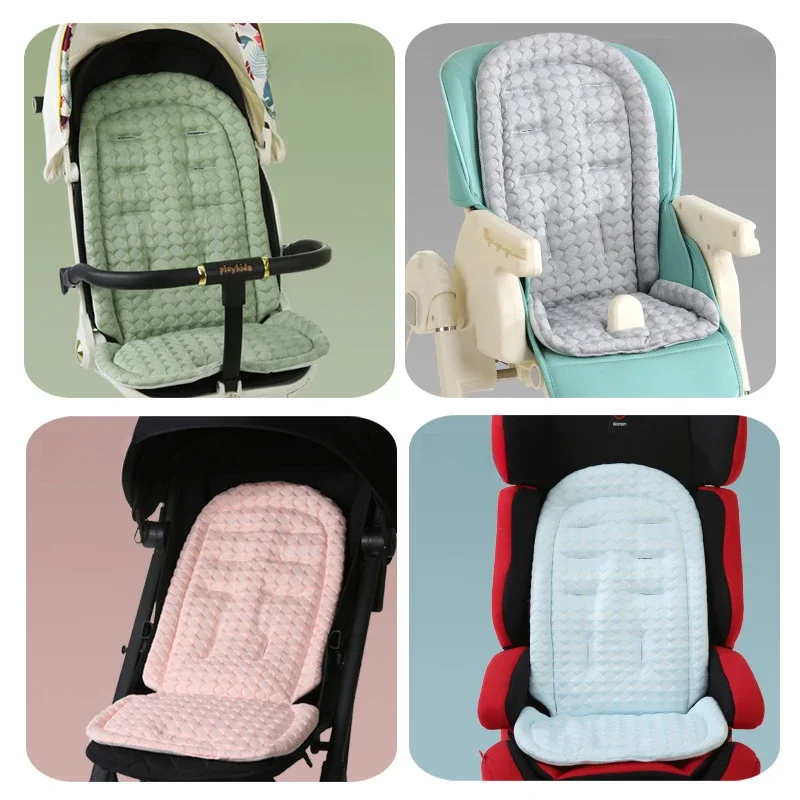 Infant Stroller Cooling Pad Baby Pushchair Cushion Summer Breathable Cool Liner Mat Reusable Strollers Washable Pad Kids Chair
