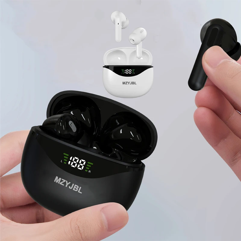 

Bluetooth Earphone MzyJBL TWS CS121 Wireless Earphone Waterproof Sports Earphone LED Earbuds In Ear Display Wbud