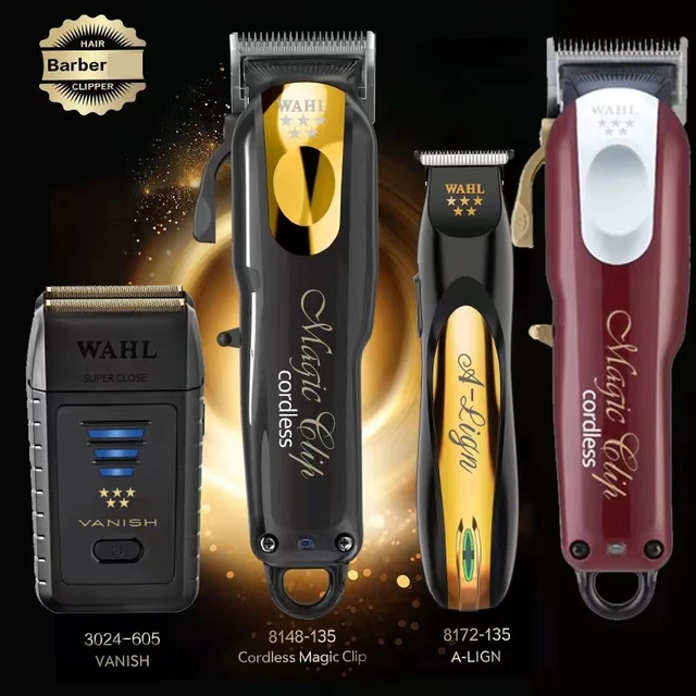 Rechargeable hair trimmer professional electric beard hair clipper