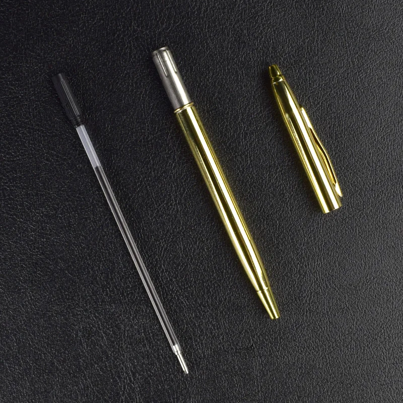 Luxury Customized Logo Ballpoint Pens Metal Gold Silver Gel Pen School&Office Supplies Gifts Advertising Pen Engraved Names