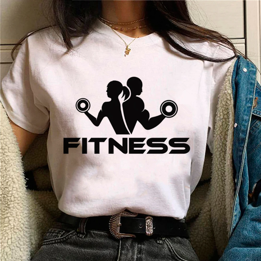 

Crossfit Fitness Tee women summer t-shirts girl anime graphic manga clothes
