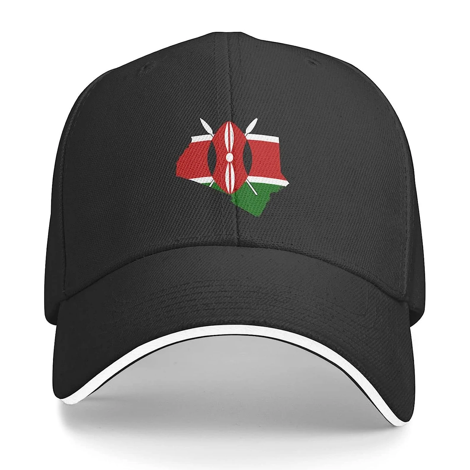 

TOOL Band Kenyan Flag Map Unisex Baseball Cap Fits Men Women Adjustable Dad Hat Sandwich Bill Cap