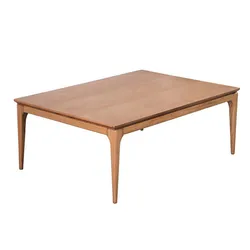 Modern OAK Wood Table Kotatsu Japanese Style Living Room Furniture Coffee Table Natural/Dark Walnut Color Asian Center Table