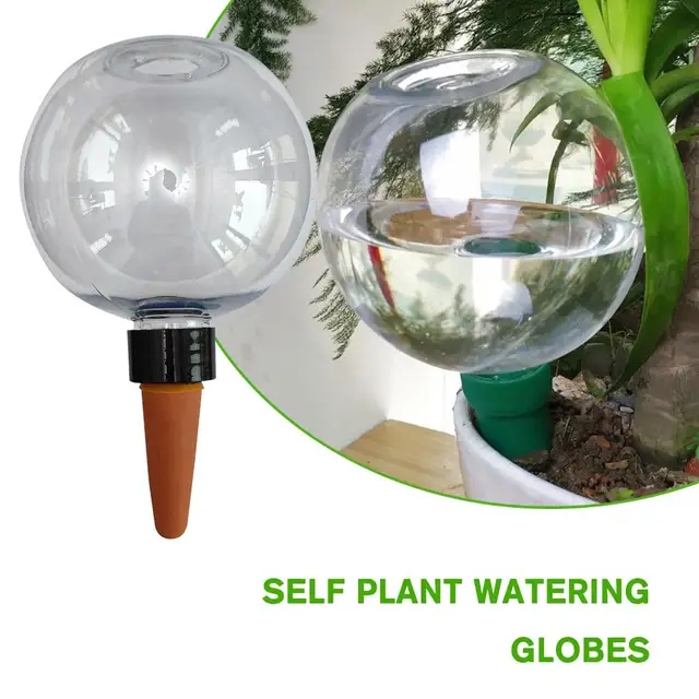 2pcs 500ml Ball Type Automatic Watering Device Lazy Flower Water Device Seepage Device Trade Watering Foreign -border E2e9 2