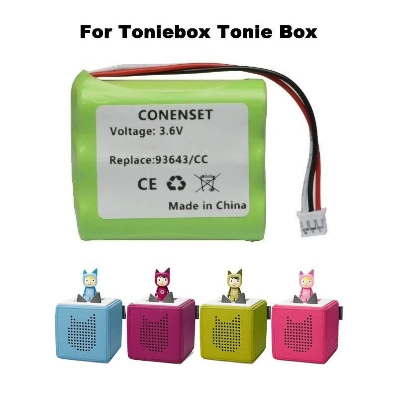 3.6V 2500mAh for Toniebox Tonie Box 50AA5S Ni-MH Battery