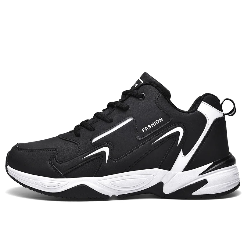 

2023 Autumn and Winter Men's Shoes Thick-soled Lightweight Comfortable Wear-resistant Running Casual Sports Shoes Snow Boots