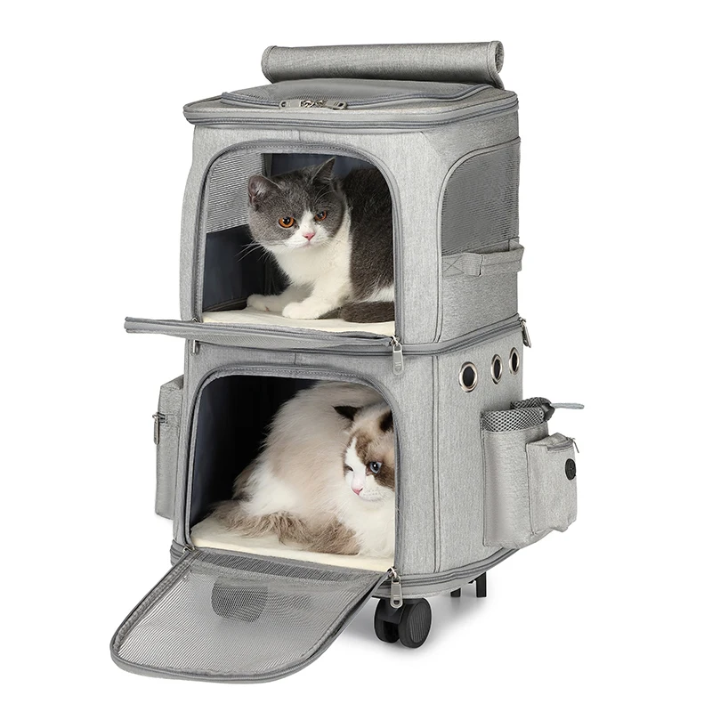 

Pet Carrier Bag, Airline Approved Duffle Bags, Pet Travel Portable Bag Home for Small Animals
