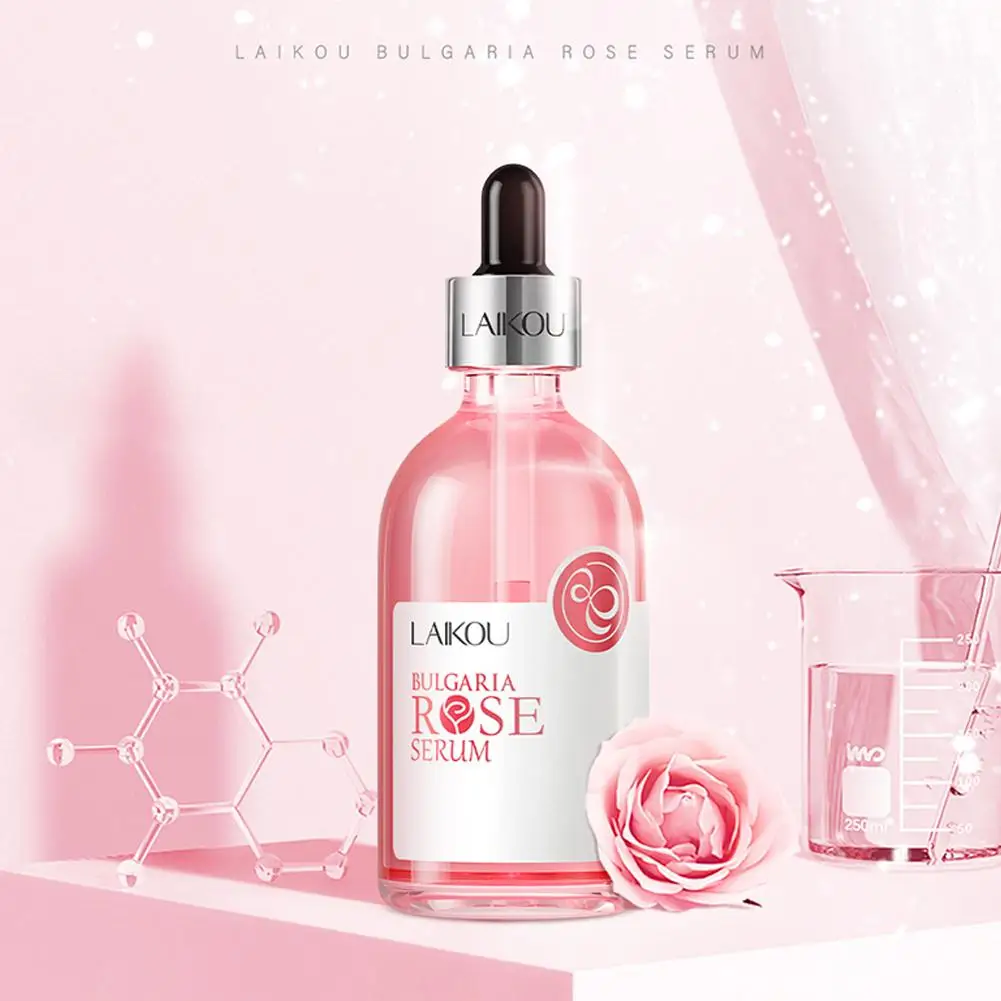 LAIKOU Sakura Serum Vitamin C Amino Acid Essence Moisturizing Hydrating Nourishing Repair 100ml Facial Care facial essence skin care set niacinamide serum