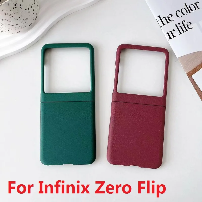 Slim Matte Hard Back Folding Protective Case - Enhanced Durability and Style