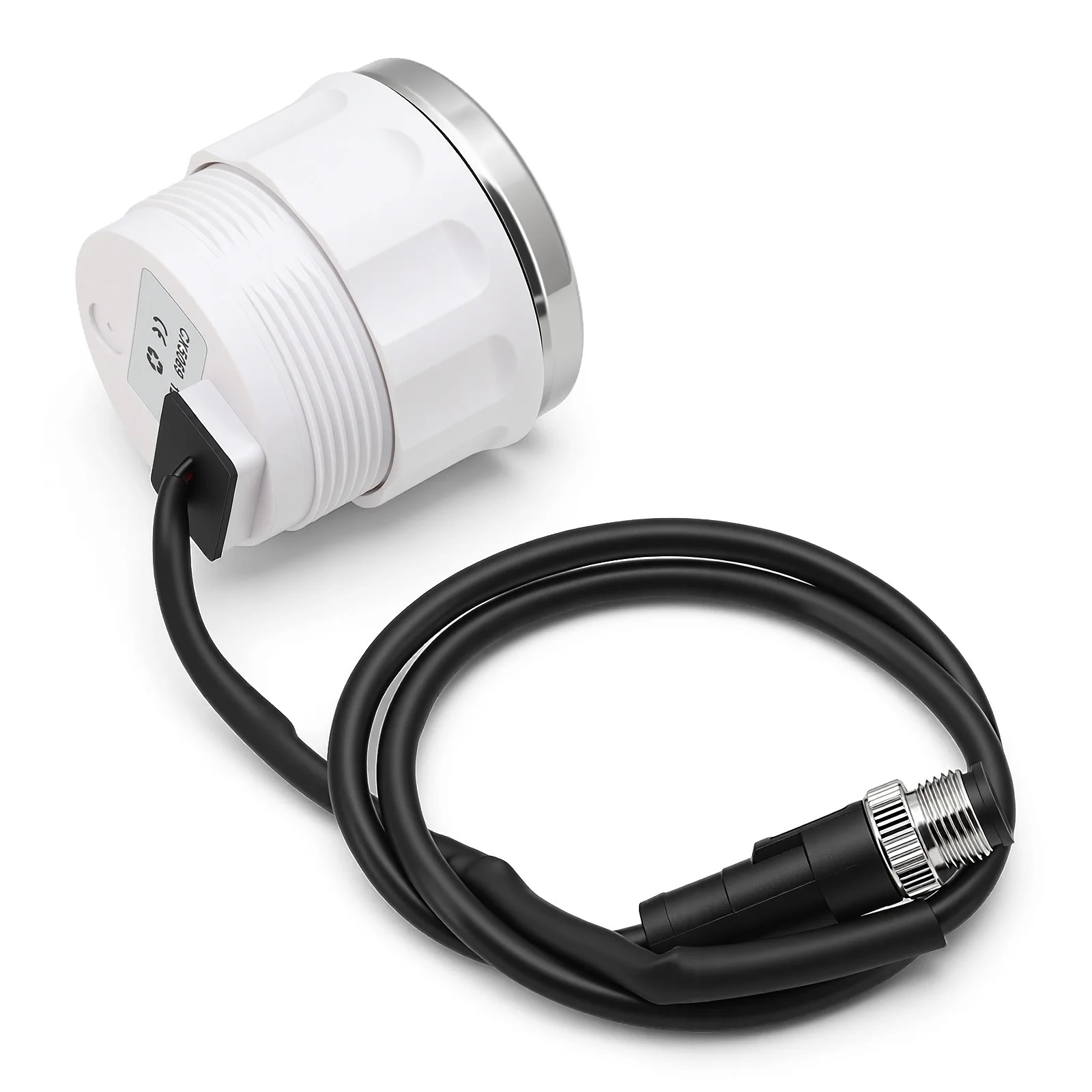 ZMFJH NMEA2000 2인치 52MM 홀딩 탱크 게이지 레드 백라이트 좌우 엔진 보트 요트 선박 오일 탱크 미터 12V24V (STBD 포트용)