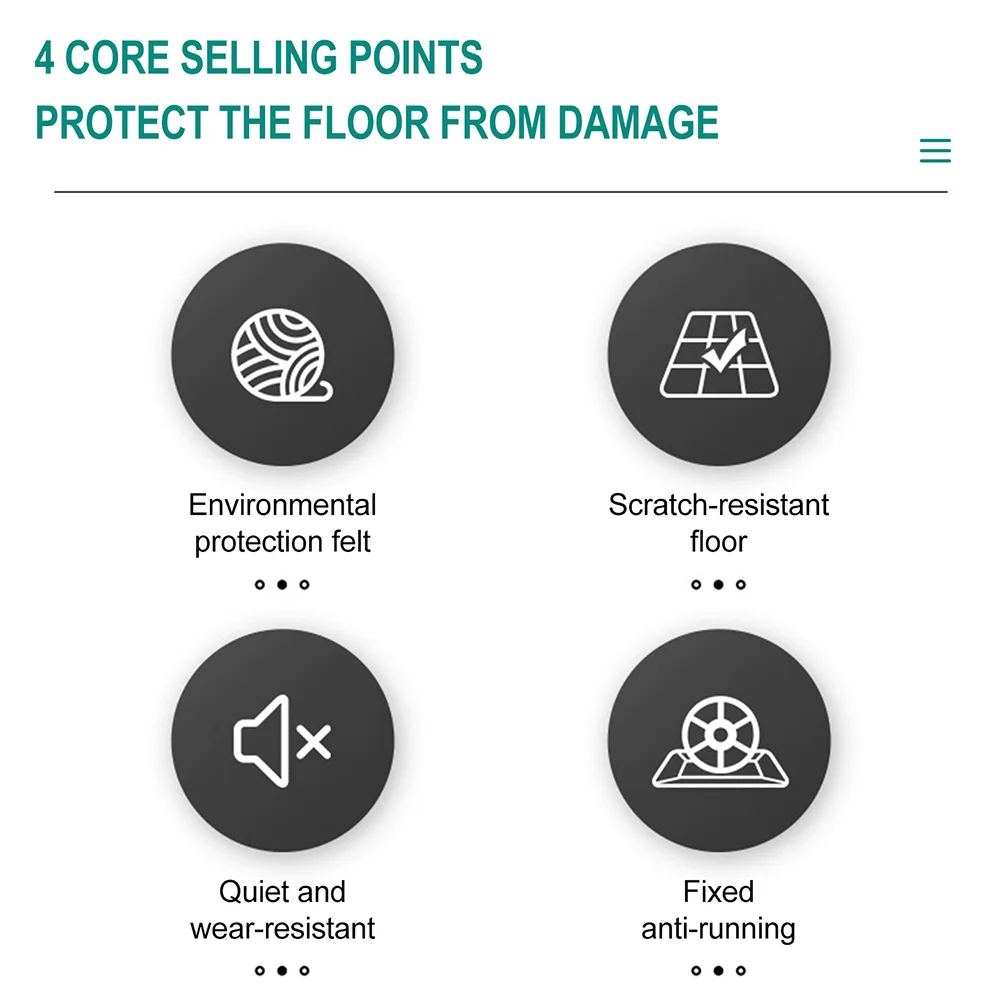 Рисунок 4 - Нескользящие роликовые подставки