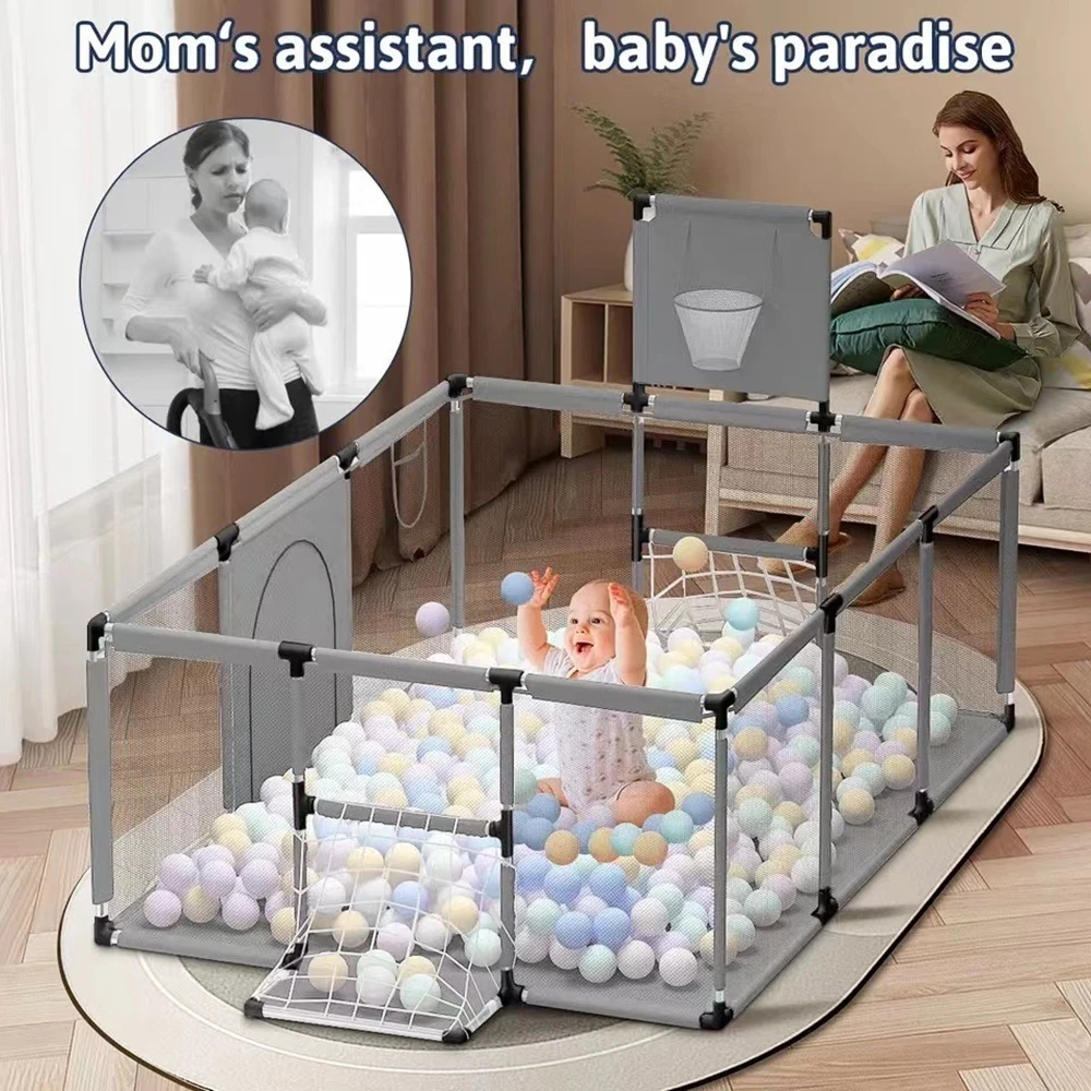 Baby Playpen Portable Outdoor Play Yard Kids Balls Pool Activity Fence Baby Games Park Newborn Activity Safety Fence