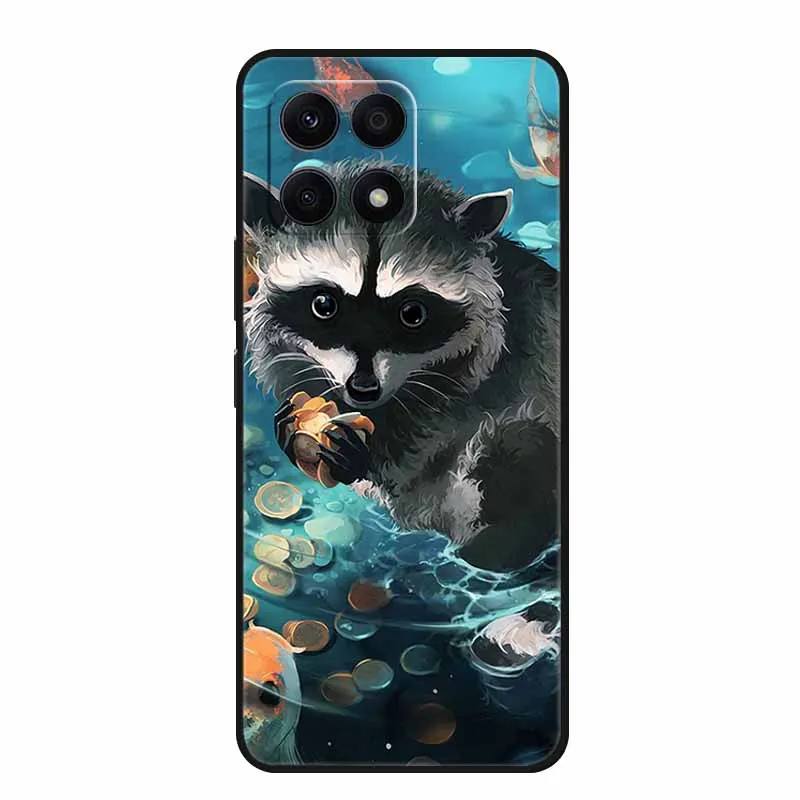 Lion Wolf TPU Silicone Protective Case - Soft Printed Cover