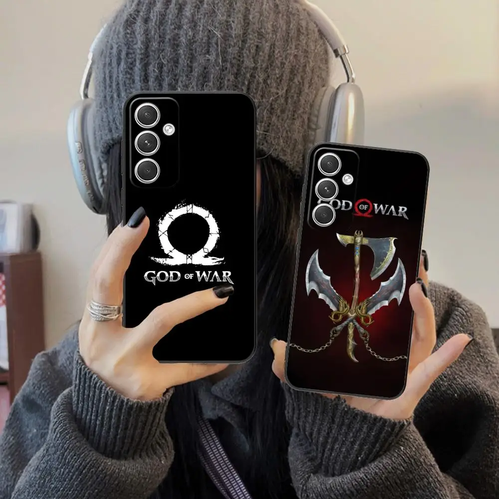 War God Kratos Luxury Black Phone Case