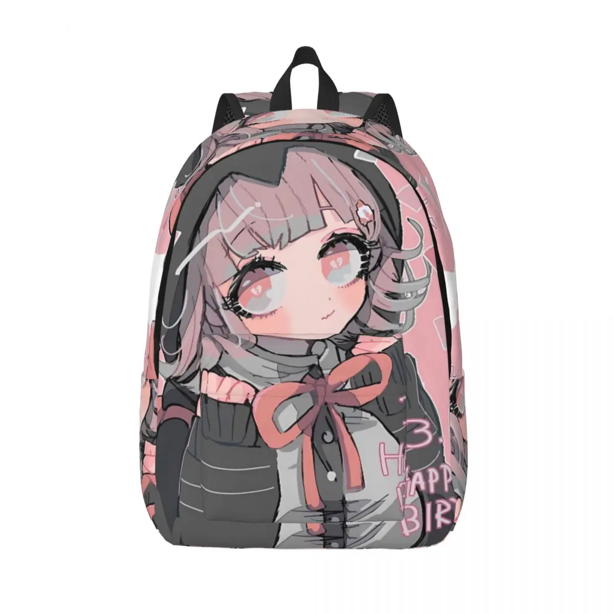 

Милый рюкзак из аниме Nanami ChiaKi Danganronpa Смешные рюкзаки Boy, дорожные мягкие школьные сумки, высококачественный рюкзак