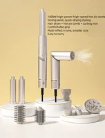 8 in 1 High Speed ​​Hair Dryer Curling Iron Hot Air Comb Set Folding Hair Dryer Multi-function Hair Styling Device 2