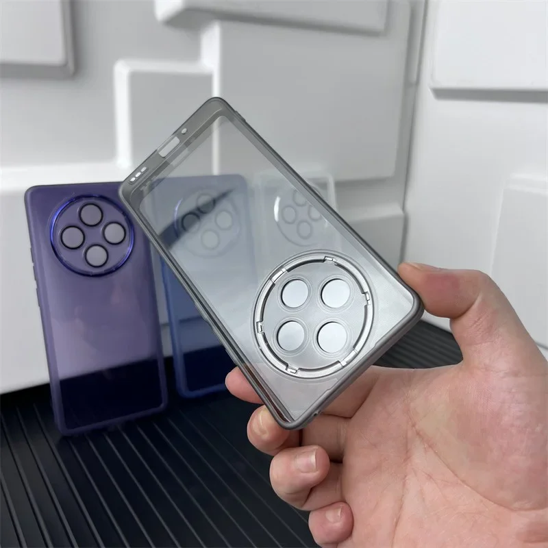 Premium Clear Soft Shockproof Phone Case with Full Camera Protection