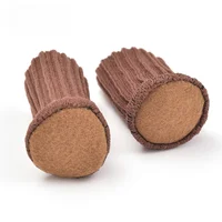 1pcs Table Legs Socks Knitted Felt Stool Chair Leg Cover Floor Protectors Pads for Non-slip Mute Furniture Chair Leg Caps 5