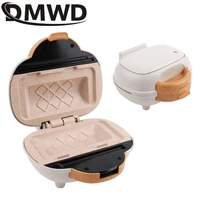 Sandwich Breakfast Machine Double-Sided Heating Frying Baking Pan Hot Press Bread Panini Machine Cheese Grill Hot Dog Toaster 2
