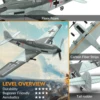 VOLANTEXRC FW190 RC Plane 2.4G 3CH Smart Balance EPP Gliders Fighter 400MM Fixed Wingspan With 6-Axis Gyro Stabilizer RTF Glider 5