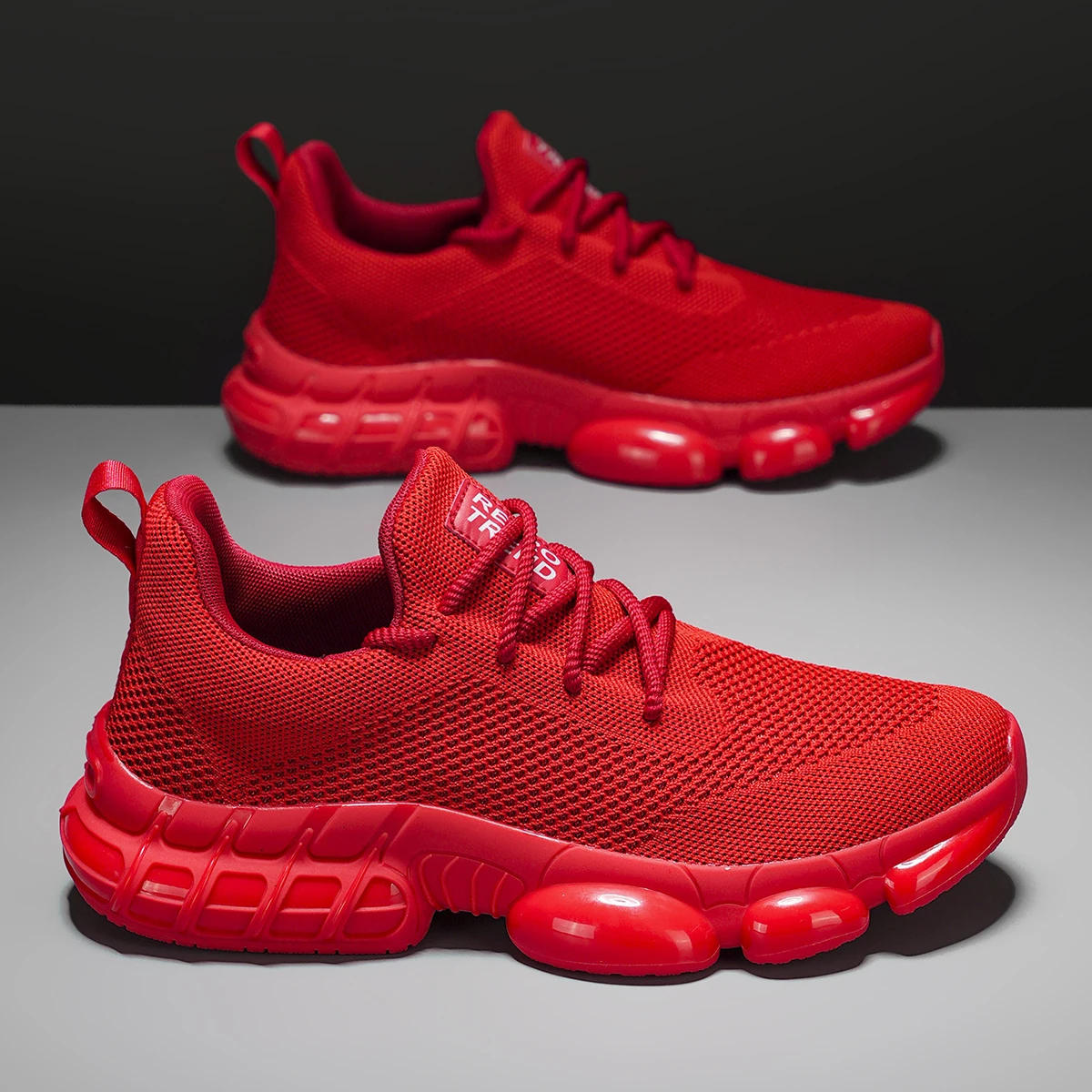 Men's Lightweight and Stylish Large-Size Casual Sneakers, Casual Outdoor Running and Walking Shoes, Lightweight Men's Shoes, Cushioned Road Running Shoes, Fitness Outdoor Sports Shoes