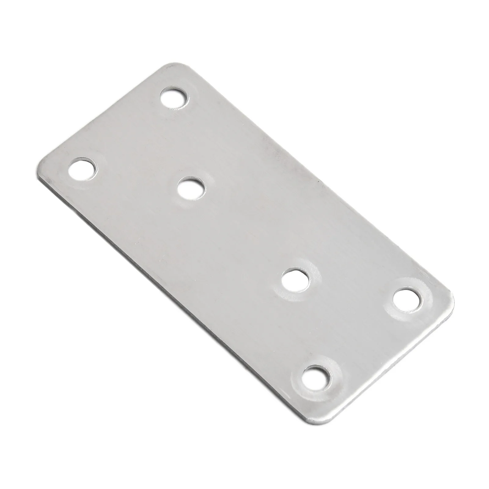 1pc 6Holes Wooden Angle Corner Brackets Furniture Flat Mending Repair Plate Stainless Steel 40*80mm Hardware Home Improvement